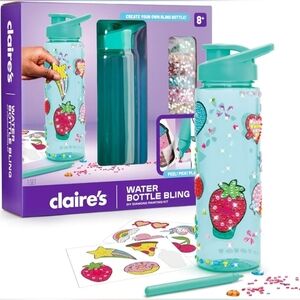 Claire's Water Bottle Bling Kit